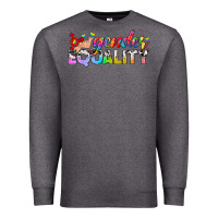 Charcoal Heather Western LGBTQ Gender Equality Premium Sweatshirt - BundleAndBundleShop