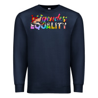 Navy Western LGBTQ Gender Equality Premium Sweatshirt - BundleAndBundleShop