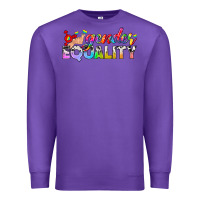 Purple Western LGBTQ Gender Equality Premium Sweatshirt - BundleAndBundleShop