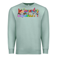 Seafoam Western LGBTQ Gender Equality Premium Sweatshirt - BundleAndBundleShop