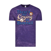 Cloud Purple theres no crying in baseball Vintage Tee - JahusDesignShop