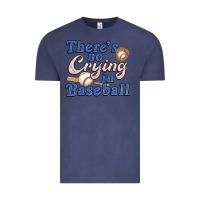 Vintage Denim theres no crying in baseball Vintage Tee - JahusDesignShop