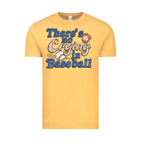 Vintage Mustard theres no crying in baseball Vintage Tee - JahusDesignShop
