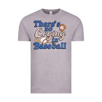 Vintage Zinc theres no crying in baseball Vintage Tee - JahusDesignShop