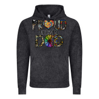 Vintage Black proud autism dad Vintage Hoodie - SublimationCraftShop