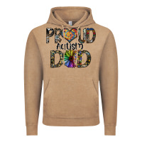 Vintage Coffee proud autism dad Vintage Hoodie - SublimationCraftShop