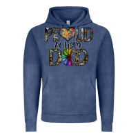 Vintage Denim proud autism dad Vintage Hoodie - SublimationCraftShop