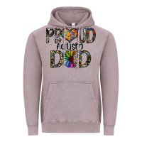 Vintage Zinc proud autism dad Vintage Hoodie - SublimationCraftShop