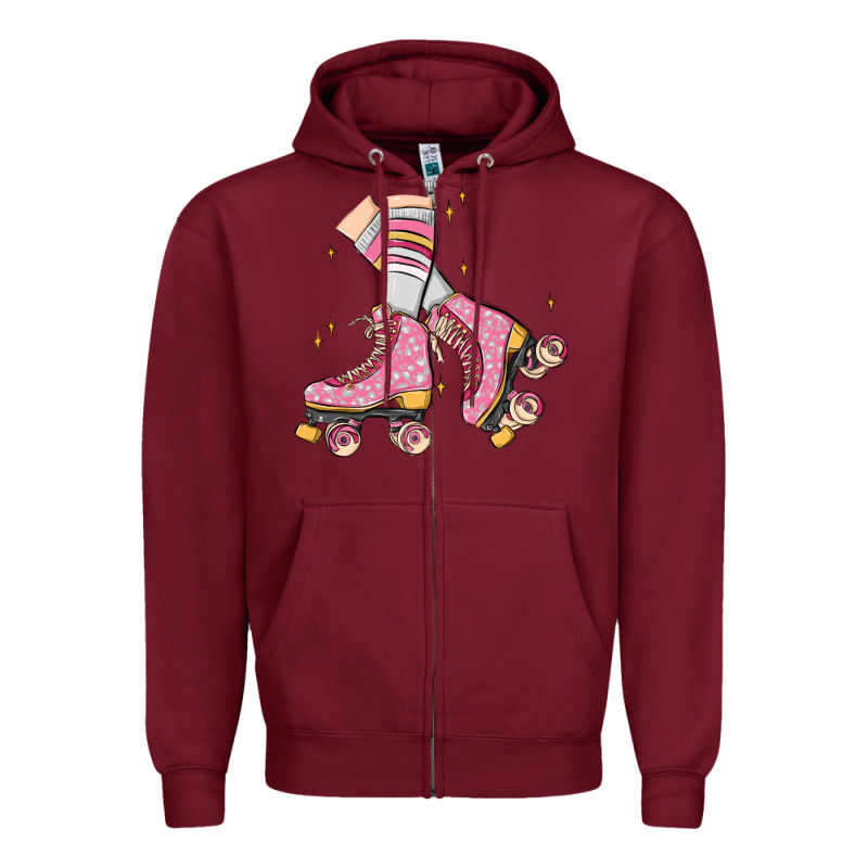 Skate Zipper Hoodie by MaliasSmallBusiness | Teevron