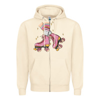 Sandshell skate Zipper Hoodie - MaliasSmallBusiness