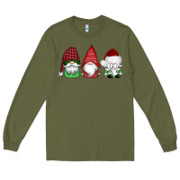 Army Green christmas gnomes Long Sleeve Tee - AdoDesignShop