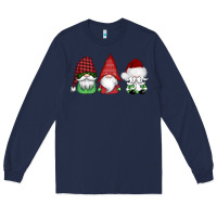 Navy christmas gnomes Long Sleeve Tee - AdoDesignShop