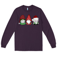 Plum christmas gnomes Long Sleeve Tee - AdoDesignShop