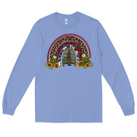 Colony Blue rainbow tree Long Sleeve Tee - AdoDesignShop