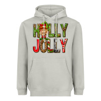 Moon Dust Holly Jolly elf gnome Heavyweight Hoodie - NancyCooperArtShop