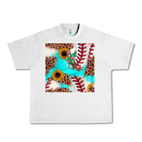 Lunar Rock baseball leopard turquoise cactus sunflower seamless pattern Urban Heavy Tee - JahusDesignShop