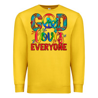 Lemon LGBTQ+ God Loves Everyone Premium Sweatshirt - BundleAndBundleShop