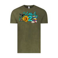 Vintage Olive western sunflower class of 2023 Vintage Tee - AdoDesignShop