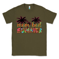 Army Green mom bod summer with palms Classic Tee - Artiststas