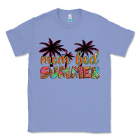 Colony Blue mom bod summer with palms Classic Tee - Artiststas