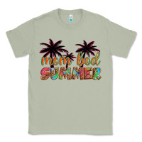 Matcha mom bod summer with palms Classic Tee - Artiststas