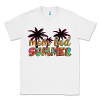 White mom bod summer with palms Classic Tee - Artiststas