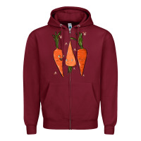 Burgundy easter Zipper Hoodie - MaliasSmallBusiness