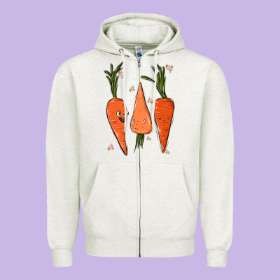 Easter Zipper Hoodie Designed By Maliassmallbusiness