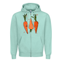 Seafoam easter Zipper Hoodie - MaliasSmallBusiness