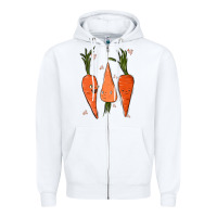 White easter Zipper Hoodie - MaliasSmallBusiness