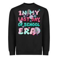 Black in my last day of school era Heavyweight Sweatshirt - JahusDesignShop