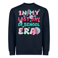 Navy in my last day of school era Heavyweight Sweatshirt - JahusDesignShop