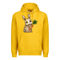 Lemon eastrt bunny carrot Premium Hoodie - RanaPortraitStore