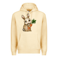 Pina Colada eastrt bunny carrot Premium Hoodie - RanaPortraitStore
