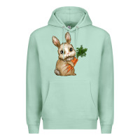 Eastrt Bunny Carrot Premium Hoodie | Teevron
