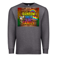 Charcoal Heather I'm The Rainbow Sheep Of The Family Tumbler Premium Sweatshirt - BundleAndBundleShop