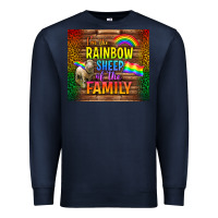 Navy I'm The Rainbow Sheep Of The Family Tumbler Premium Sweatshirt - BundleAndBundleShop