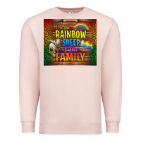 Pale Pink I'm The Rainbow Sheep Of The Family Tumbler Premium Sweatshirt - BundleAndBundleShop