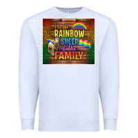 White I'm The Rainbow Sheep Of The Family Tumbler Premium Sweatshirt - BundleAndBundleShop