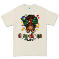 Bone educational coordinator life afro messy bun Premium Tee - texasbilliewilder