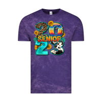Cloud Purple senıor 2023 Vintage Tee - AdoDesignShop