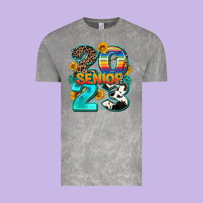 Senıor 2023 Vintage Tee Designed By Adodesignshop
