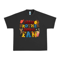 Pigment Black little brother biggest fan Urban Heavy Tee - AdoDesignShop