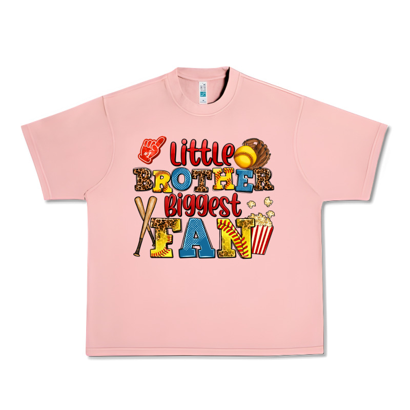 Little Brother Biggest Fan Urban Heavy Tee by AdoDesignShop | Teevron