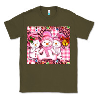 Army Green pink snowgirls Classic Tee - AdoDesignShop