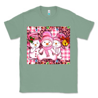Sage pink snowgirls Classic Tee - AdoDesignShop