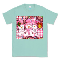 Seafoam pink snowgirls Classic Tee - AdoDesignShop