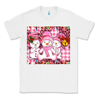 White pink snowgirls Classic Tee - AdoDesignShop
