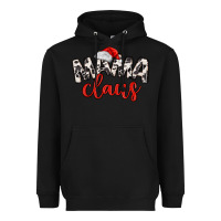 Black Mama Claus Heavyweight Hoodie - MaliasSmallBusiness