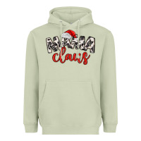Matcha Mama Claus Heavyweight Hoodie - MaliasSmallBusiness